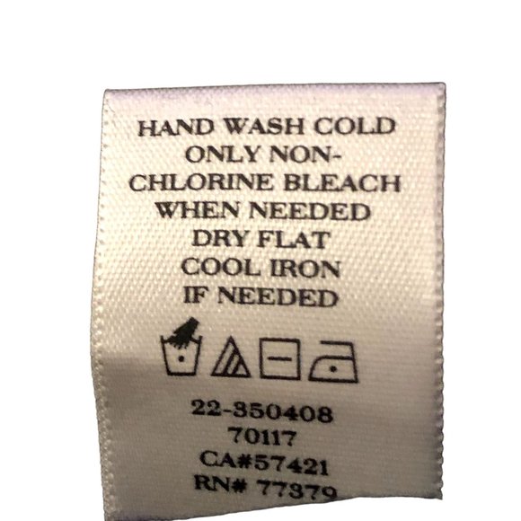 Ann Taylor Cardigan Sweater Womens S Used Navy with Black Lace Front - Picture 10 of 15